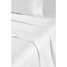 Yves Delorme Triomphe Düz Çarşaf, Lüks Organik Pamuk Saten