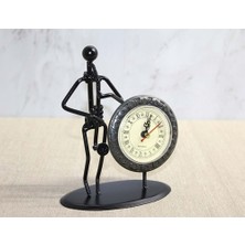 Kaufhier Metal Saatli Saksafon Çalan Müzisyen