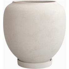 101 Copenhagen Sunao Plant Pot Big Dekoratif El Işçiliği Tasarım Seramik Saksı