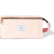The Flat Lay Co. Açık Düz Kutu Çanta, Seyahat Için Makyaj Düzenleyici ve Saklama Çözümü