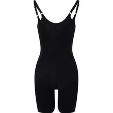 Spanx Açık Göğüs Orta Bacak Vücut Sütyeni