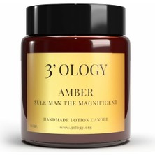 3'ology Amber Suleiman The Magnificent Handmade Lotion Candle, 125 gr