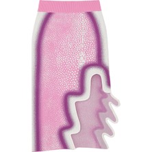 PH5 Renkli Midi Etek - Pembe