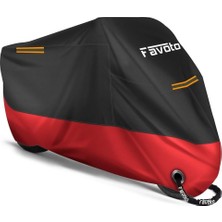 Favoto Xxxl Geliştirilmiş Motosiklet Brandası, Su Geçirmez, Rüzgar ve Uv Korumalı