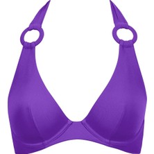 Aubade Summer Essence Üçgen Bikini Üstü, Balenli, Geri Dönüşümlü Kumaş, Altın Detaylı Tasarım