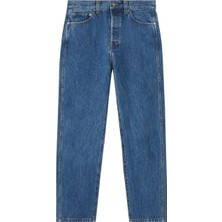 Khaite Vintage Tarzı Modern Kesim Kot Pantolon