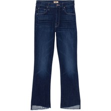 Mother Denim Yüksek Bel Kesik Paça Kot Pantolon