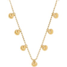Caroline Svedbom Zarif Kabuk Choker Kolye