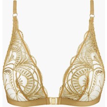 Aubade Vibes Triangel Bralette, Bügelsiz, Altın Detaylı ve Şık