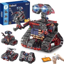 Sillbird Technic 4'ü 1 Arada Uzaktan Kumandalı ve Programlanabilir Robot Seti, 631 Parça