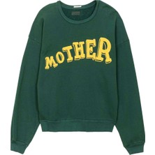 Mother Denim Dikdörtgen Kesim Sweatshirt - Yeşil