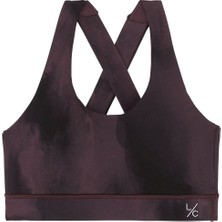 L Couture Marble Desenli Aktif Spor Sütyeni