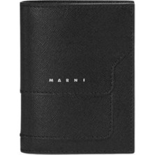 Marni Bifold Saffiano Deri Cüzdan, Şık ve Kompakt Tasarım