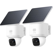Eufy Solo E30,2'LI Paket, Güneş Enerjili Güvenlik Kamerası