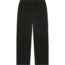 lesétres Kadın Tapered Cepli Pantolon - Siyah
