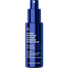 Allies of Skin Bakır Tripeptid & Ectoin Gelişmiş Onarıcı Serum, 30ML