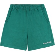 Sporty & Rich Şık Serif Logo Spor Şortları