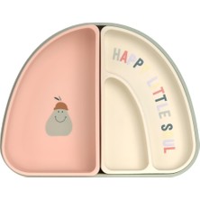 Lassig Happy Fruits Silikon Mama Takımı  Kaymaz, Mikrodalga Uyumlu, 3 Parça