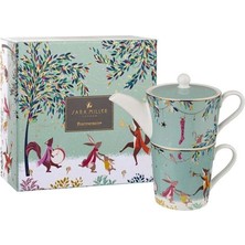 Portmeirion Woodland Tales Bir Kişilik Çay, Neşeli Grup