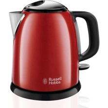 Russell Hobbs Colours Paslanmaz Çelik Krem Su Isıtıcısı 2400 W, Hızlı Kaynatma Fonksiyonu