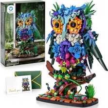 Sillbird Baykuş Yapım OYUNCAĞI,1193 Parça, Yetişkinler ve 8+ Yaş Çocuklar Için Yaratıcı Hediye