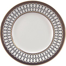 Wedgwood Rönesans Altın 18CM Tabak, Ince Kemik Çiniden Zarif Tasarım