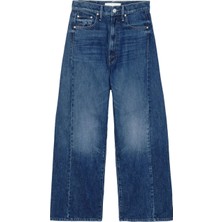 Mother Denim Yüksek Bel Geniş Paça Ankle Jean