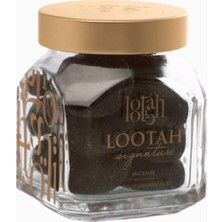 Lootah Small Signature Bakhoor 77G, Yasemin, Misk ve Muskat Aromalı Tütsü