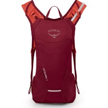 Osprey Kitsuma 3 Kadın Bisiklet Su Taşıma Çantası Claret Kırmızı, 2.5l