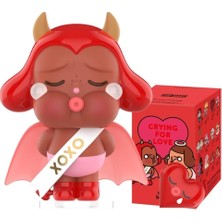 Pop Mart Crybaby Crying For Love Serisi Figürleri, Koleksiyonluk Aksiyon Figürleri, Hediye, 1 Parça