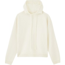 Loulou Studio Lüks Kaşmir Örgü Kapüşonlu Sweatshirt