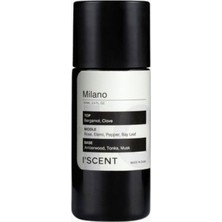 İscent Iscent Milano Fragrance, Baharatlı-Odunsu Koku Yağı 100 ml