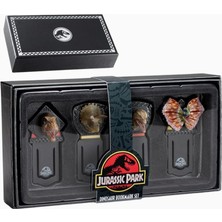 Noble Jurassic Park Kitap Ayracı Seti 4’lü, Koleksiyonluk Tasarım
