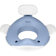 Kindsgut Balina Tasarımlı Çocuk Klozet Adaptörü Kaymaz, Ergonomik, Zararsız Malzeme