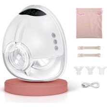 Lulia Store Elektrikli Göğüs Pompası, Eller Serbest, 4 Mod, 9 Seviye, Hafif ve Taşınabilir