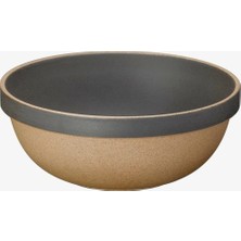 Hasami Porcelain 18.5 cm Mid-Deep Yuvarlak Kase Siyah Modüler, Üst Üste Konabilir
