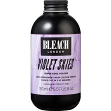Bleach London Violet Skies Super Cool Colour 150ML Vegan, Geçici Mor Saç Rengi