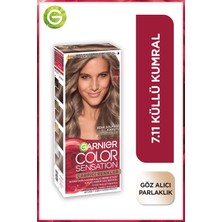 Garnier Çarpıcı Renkler 7.11 Küllü Kumral Saç Boyası