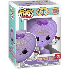 Funko Pop! Vinil: Polly Pocket Shell Pocket, Heart Shell, Koleksiyon Figürü, Resmi Ürün