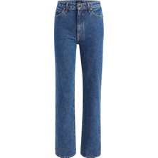 Khaite Yüksek Bel Esnek Jean Pantolon