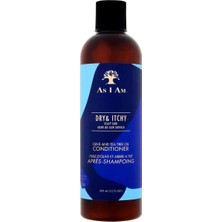 As I Am Dry & Itchy Scalp Care Saç Kremi 355ML, Zeytinyağı & Çay Ağacı Yağı