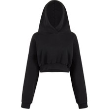 Entire Studios Kısa Kesim Kalın Kapüşonlu Sweatshirt