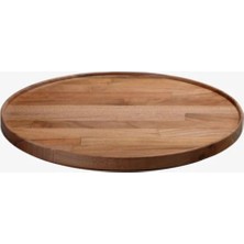 Hasami Porcelain 30 cm Ceviz Ağacı Tepsi/kapak Modüler ve Istiflenebilir Tasarım