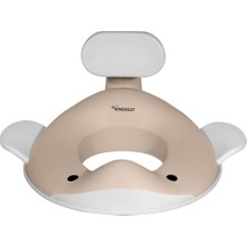 Kindsgut Balina Tasarımlı Çocuk Klozet Adaptörü Kaymaz, Ergonomik, Zararsız Malzeme