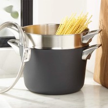Calphalon Stackable 8 Qt Çok Amaçlı Tencere, Yerden Tasarruf Sağlayan Pişirme Tenceresi, 1 Adet