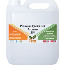 Tito Premium Çilekli Kek Aroması 25 Litre