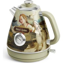 Hazel Quinn Retro Tasarım Paslanmaz Çelik Su Isıtıcı 1.7l Bpa'sız