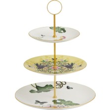 Wedgwood Wonderlust Waterlily 3 Katlı Pasta Standı