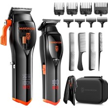 Maxgroom Profesyonel Saç Kesme Makinesi, 9000 Rpm Motor, Dlc Bıçak, 0mm Düzeltici