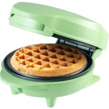 Bestron Mini Waffle Makinesi, Retro Stil, 550W, Yapışmaz Kaplama